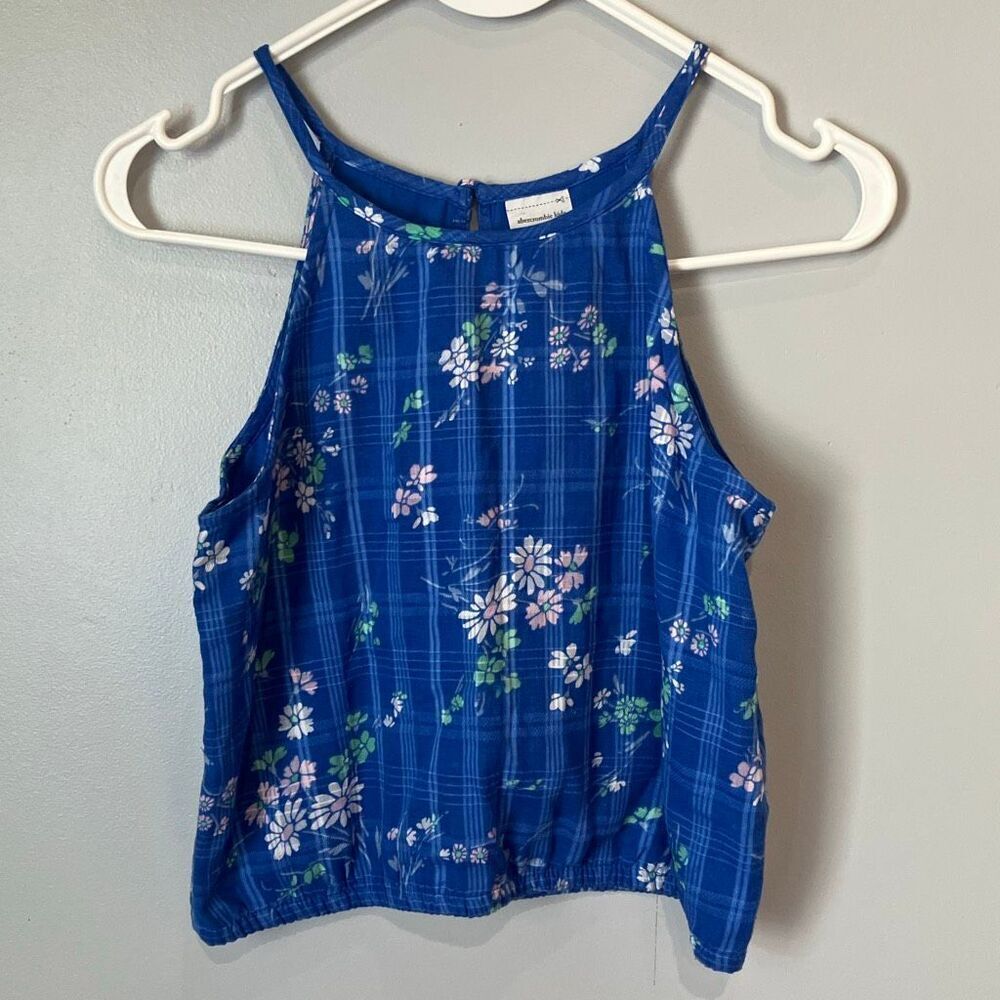 Abercrombie Kids Floral Tank Elastic Waist 100% Cotton 13/14 NEW #711